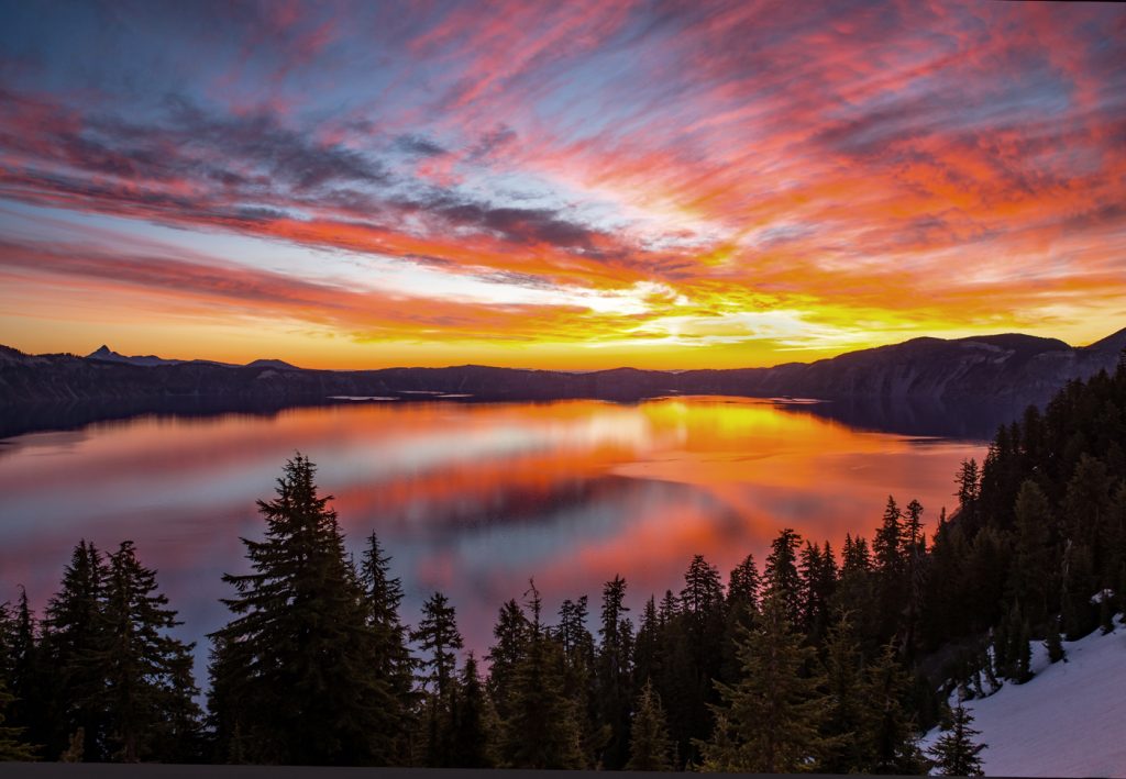 Crater Lake Sunrise - Mark Huddleston